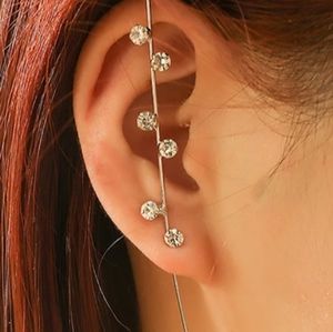 NEW HOT ear needle wrap crawler hook earrings